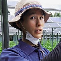 塚田晴さんの笑顔